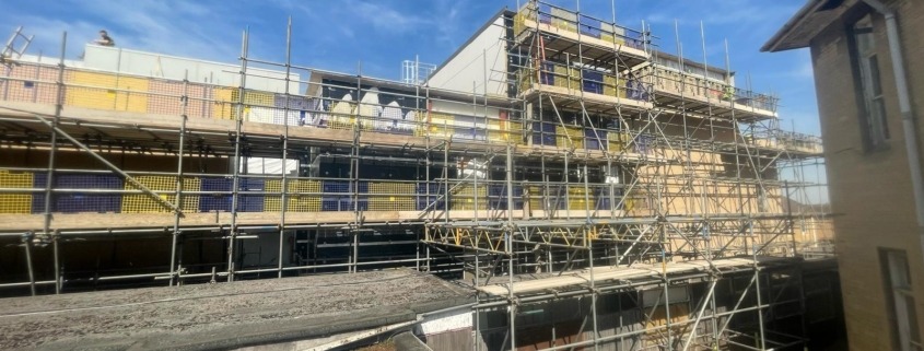 commercial scaffolding in bedfordshire
