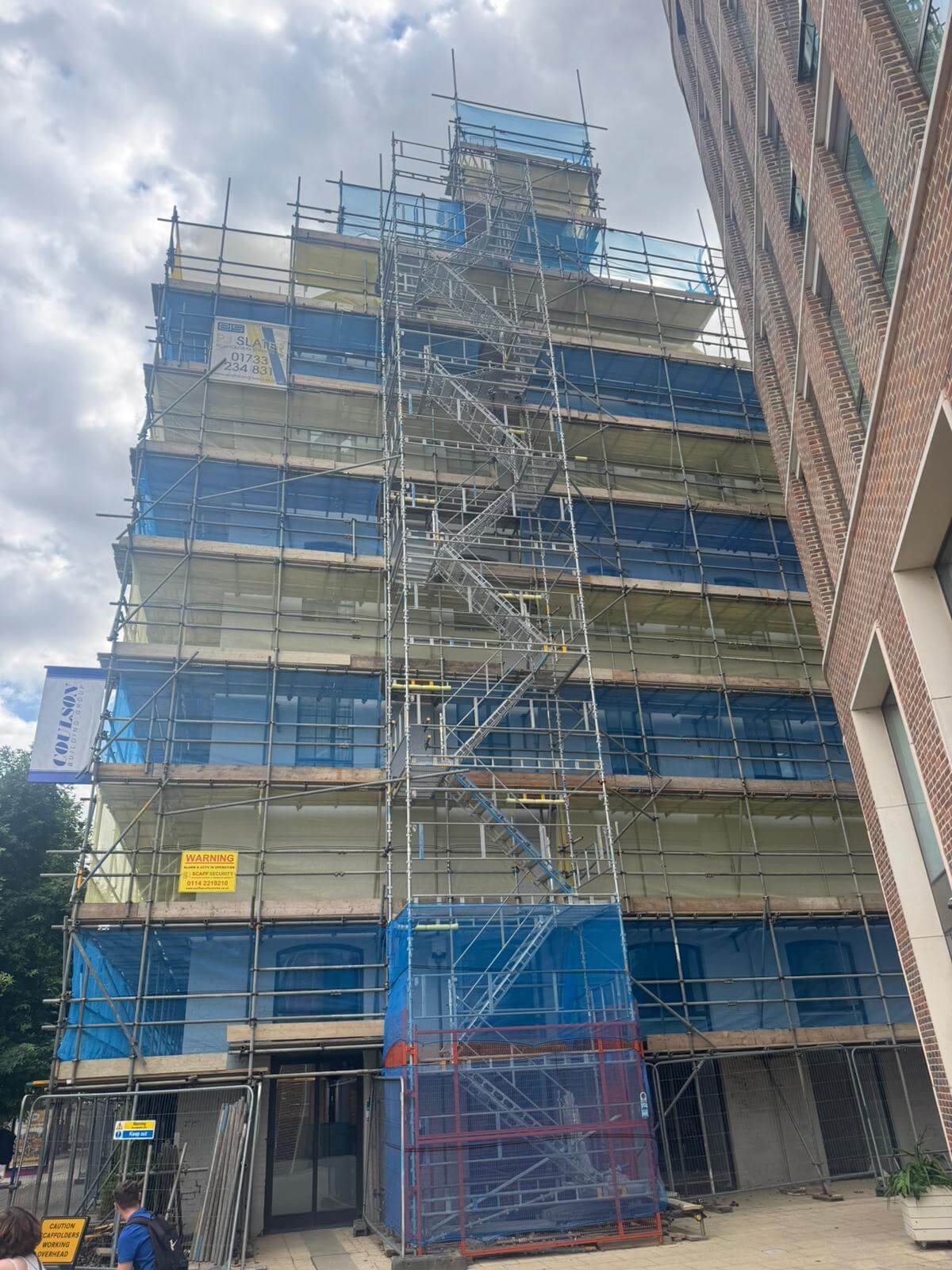 contractor compliance PJ Slater Spillers Mill Cambridge Scaffolding commercial scaffolding in Bedfordshire cambridge scaffolder